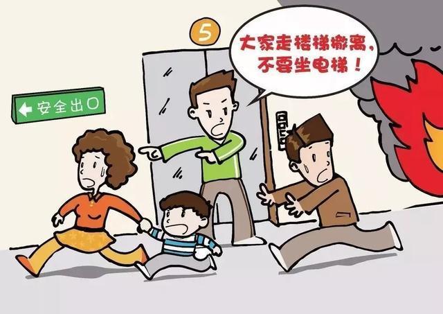 高樓失火是往上跑，還是往下跑？
